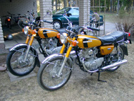 Honda cb125 k5 1972
