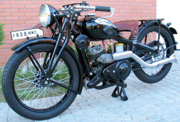 Мотоцикл ИЖ - 8 (1938)