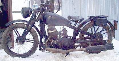 Мотоцикл ИЖ - 9 (1939)