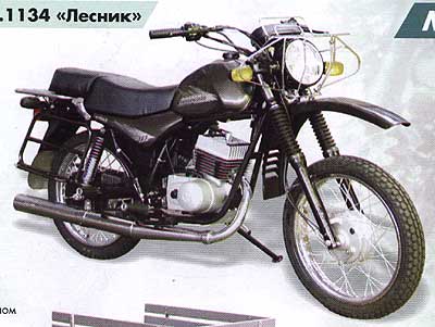 Мотоцикл Минск для лесной местности ММВЗ-3.1134 «Лесник»