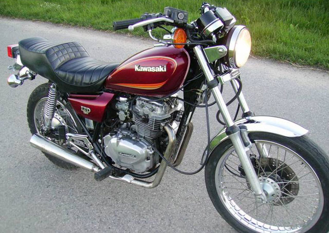 kawasaki ltd 450 bobber