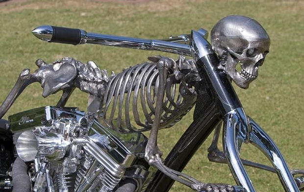Titanium Skeleton Bike
